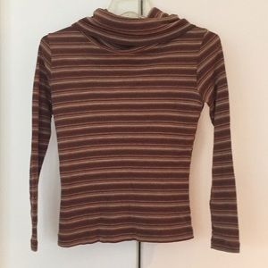 Vintage striped turtleneck